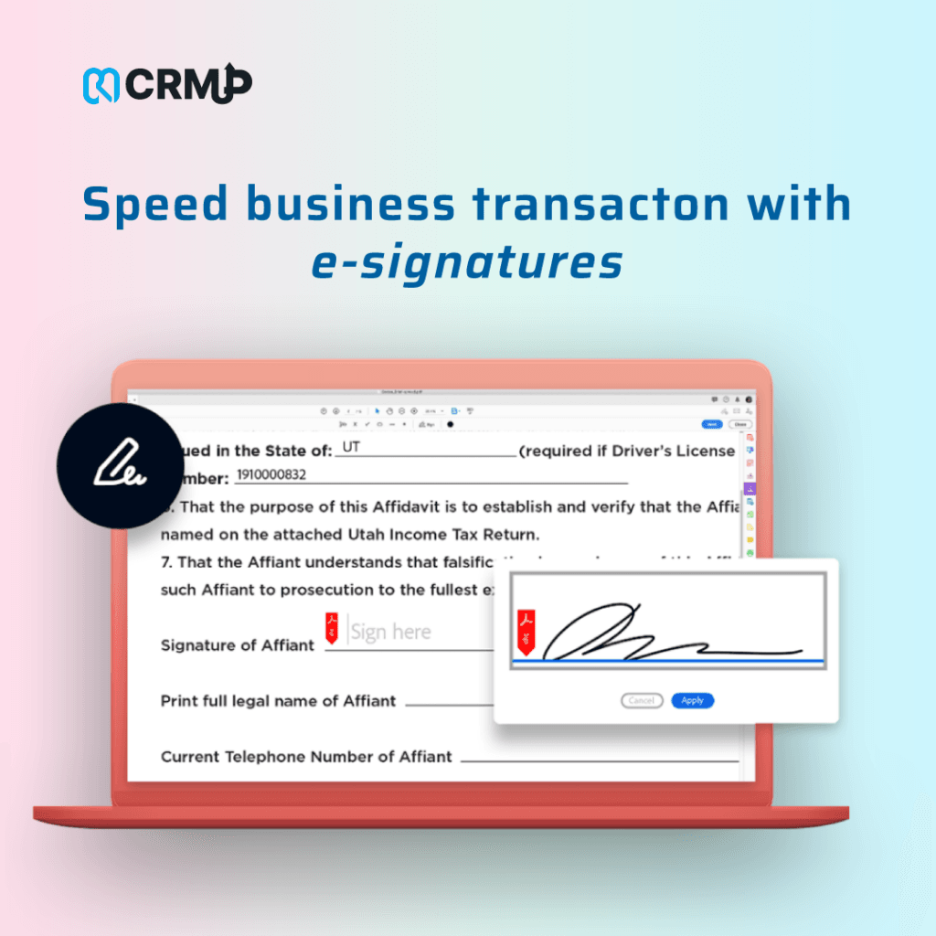 Sign Salesforce Adobe Sign Salesforce Integration Service | Adobe Sign Consulting