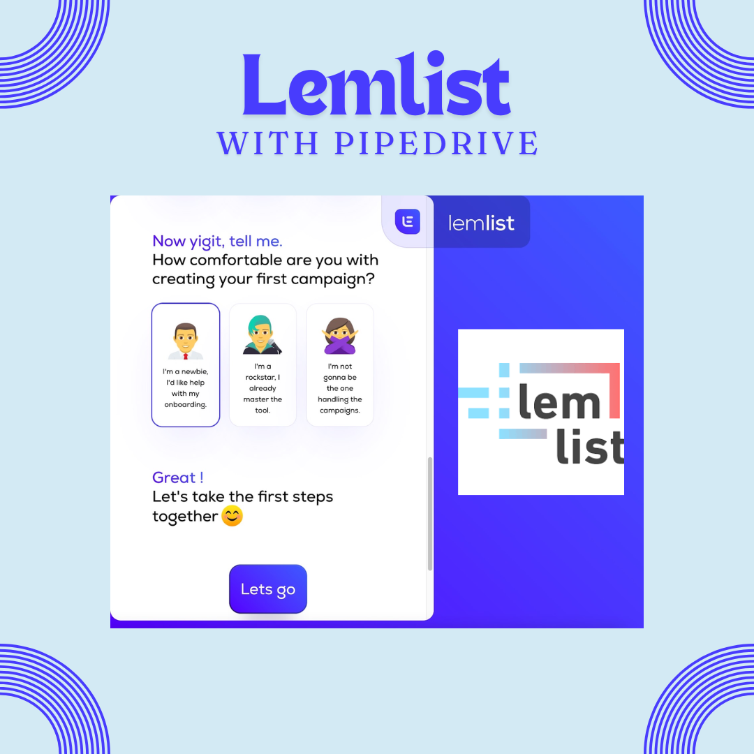 pipedrive integration with Lemlist